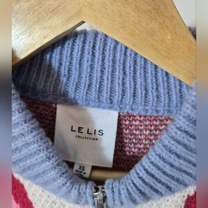 Le Lis Multicolor Knit Sweater